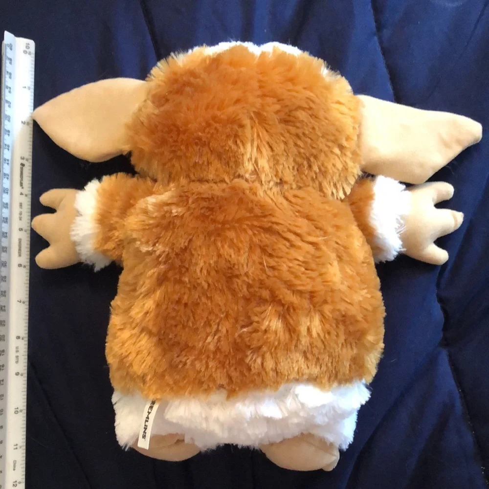 Plush Orange and White Stuffed Animal - Soft Cozy Toy